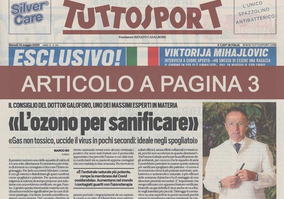 trattamenti ozonoterapia tuttosport